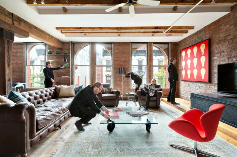 Loft open space a New York